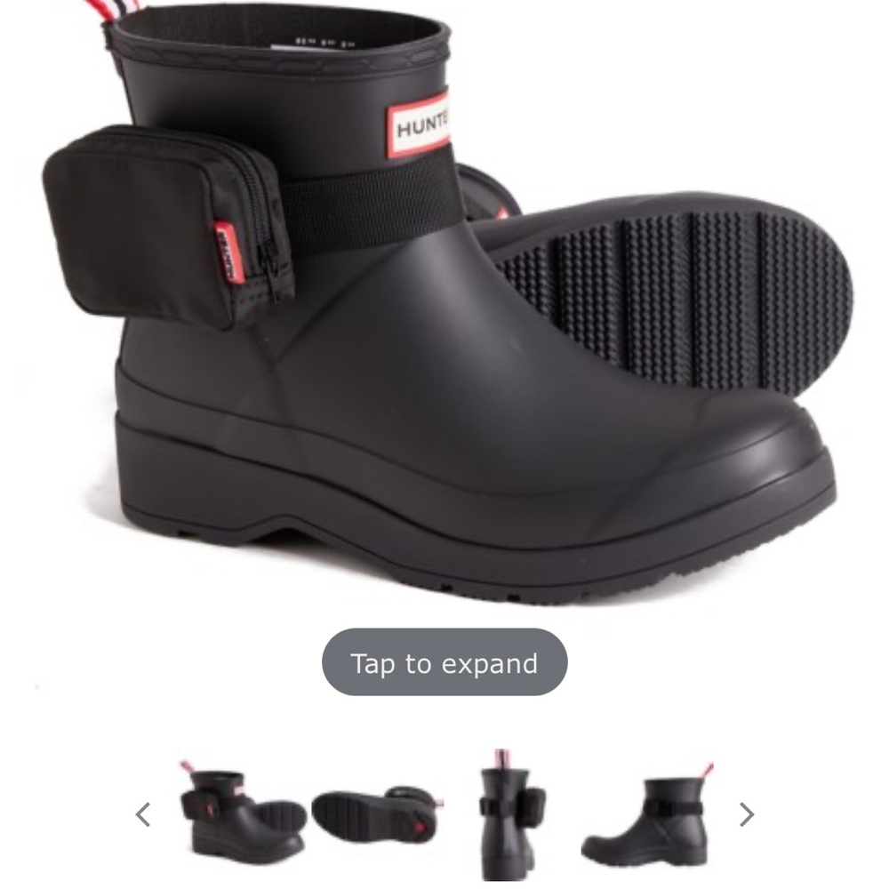 Hunter play short boots sz7